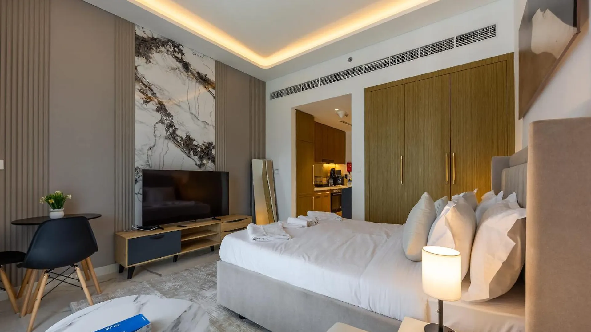 شقة Luxury Stylish Studio In Azizi 63 دبي